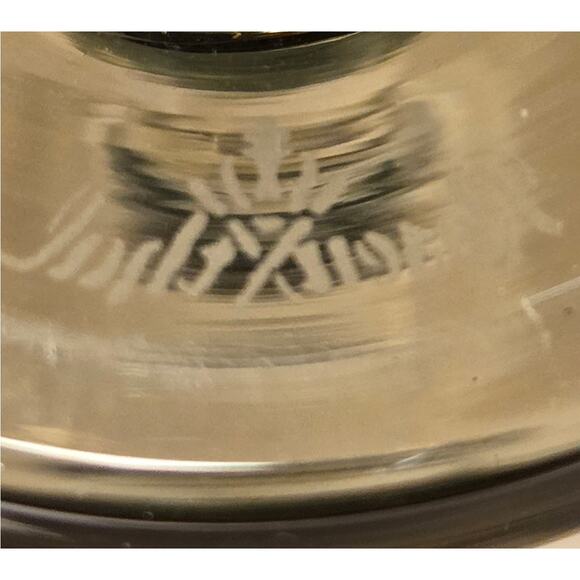 Rosenthal Studio Line - Tawny Base Wine Glasses. Four Signed Vintage MCM Barware - Picture 4 of 6